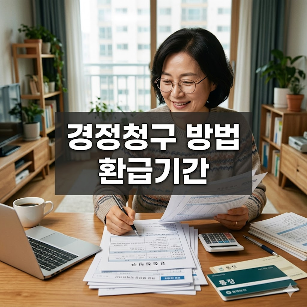 경정청구 방법 환급기간