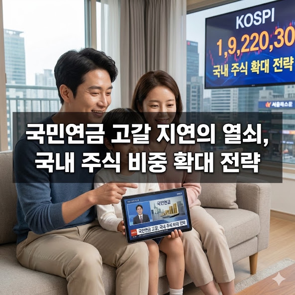 국민연금 고갈 지연의 열쇠, 국내 주식 비중 확대 전략