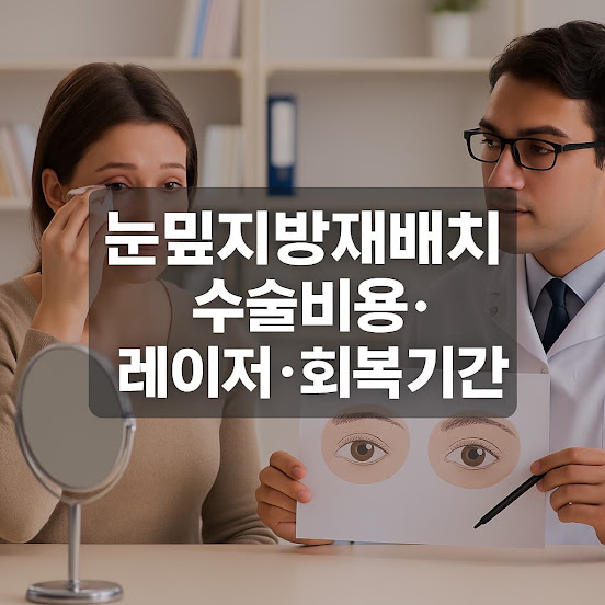 눈밑지방재배치란?