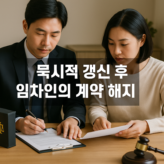 묵시적 갱신의 법적 근거