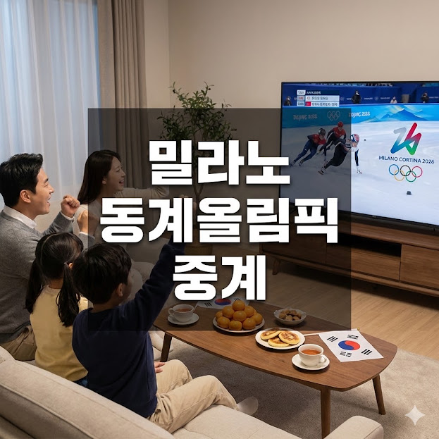 밀라노 동계올림픽 중계, JTBC & 네이버 독점 중계 가이드