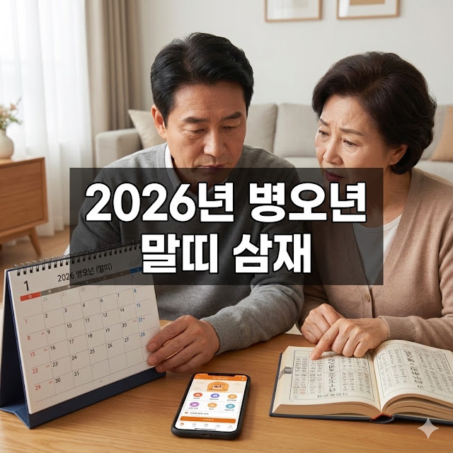 병오년 말띠 삼재