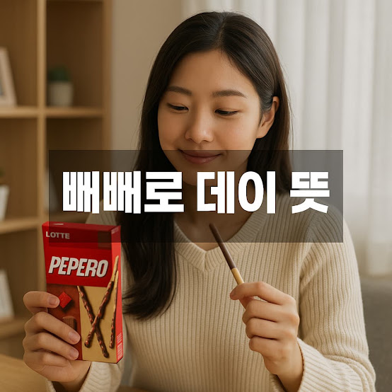 빼빼로 데이 뜻