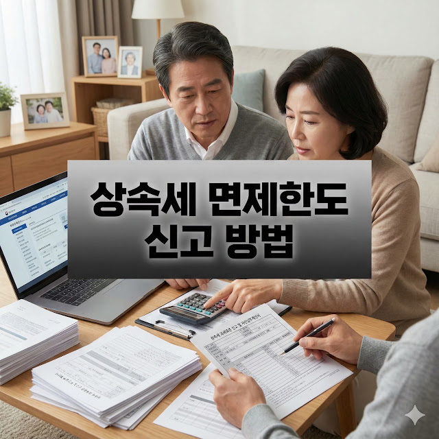 상속세 면제한도 신고 방법