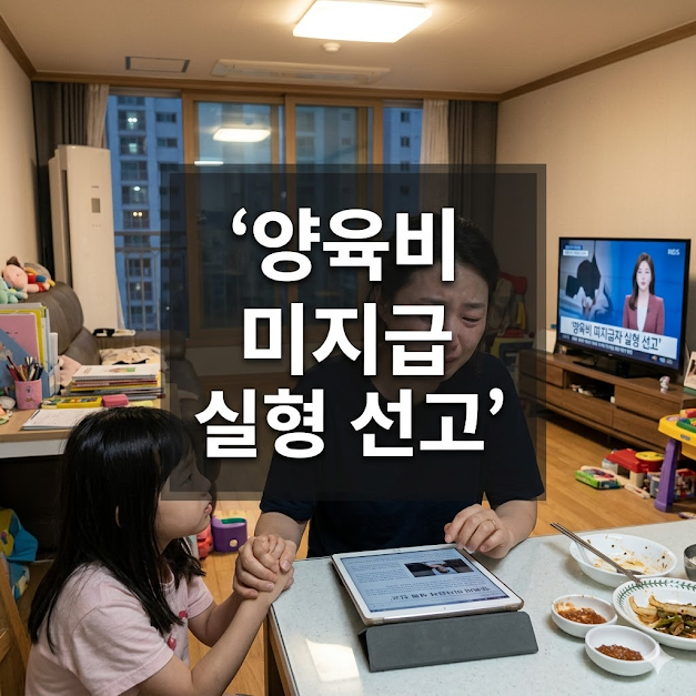 양육비 미지급 실형 선고