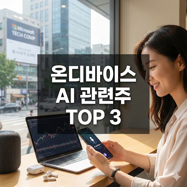 온디바이스 AI 관련주 TOP 3