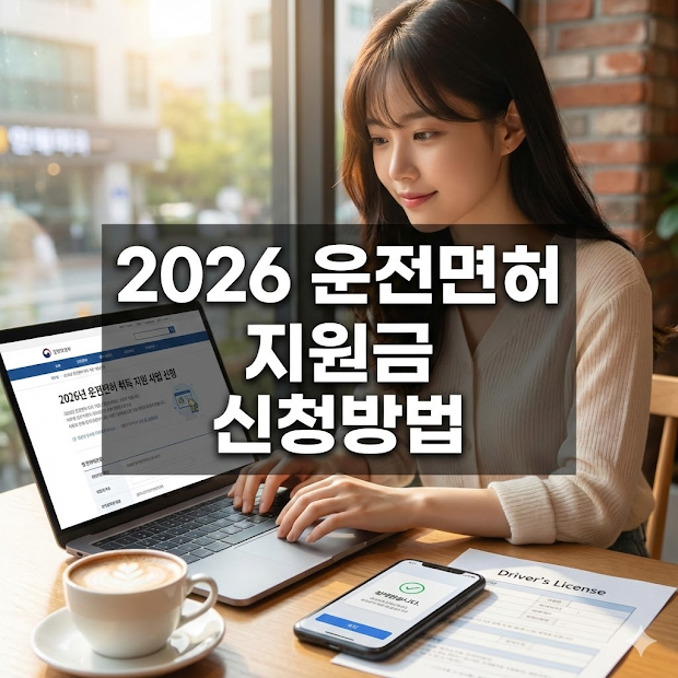 2026 운전면허 지원금 신청방법