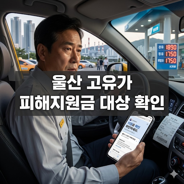 울산 고유가 피해지원금 대상 확인부터 신청까지 가이드!