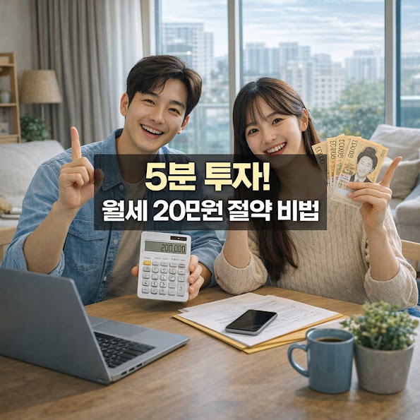 월세 20만원 공짜로 받는 법? 청년월세지원, 딱 5분 만에 끝내는 신청 노하우