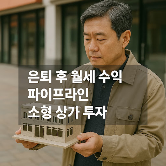 은퇴 후 월세 수익 파이프라인 구축을 위한 소형 상가 투자 실전 팁