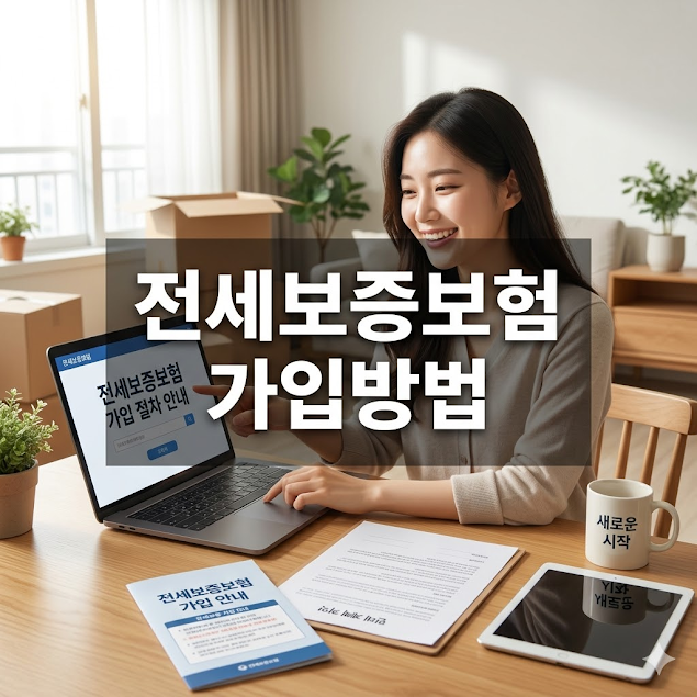 전세보증보험 가입방법