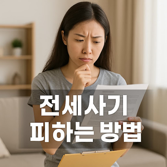전세사기 피하는 방법