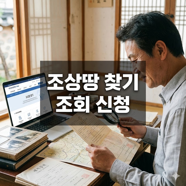 조상땅 찾기 조회 신청, A부터 Z까지 정리