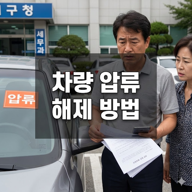 차량 압류 해제 방법, 복잡한 절차 한 번에 해결하기