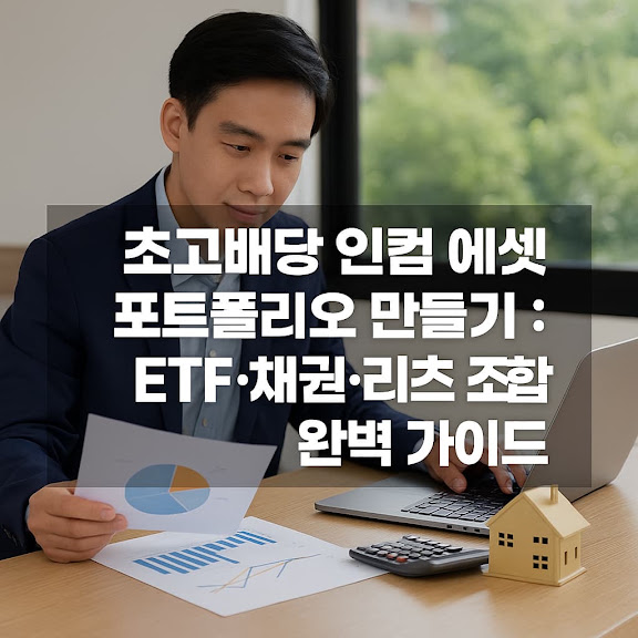 초고배당 인컴 에셋 포트폴리오 만들기: ETF·채권·리츠 조합 가이드