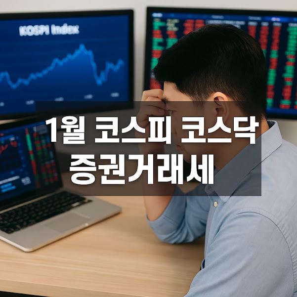 코스피 코스닥 증권거래세 전격 개편!