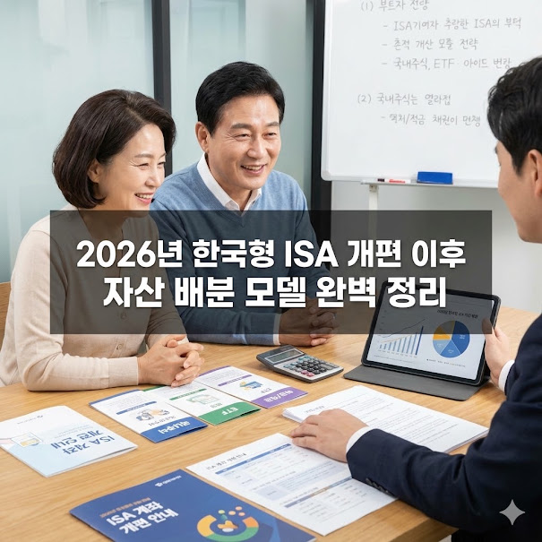 한국형 ISA 개편 이후 자산 배분 모델 정리