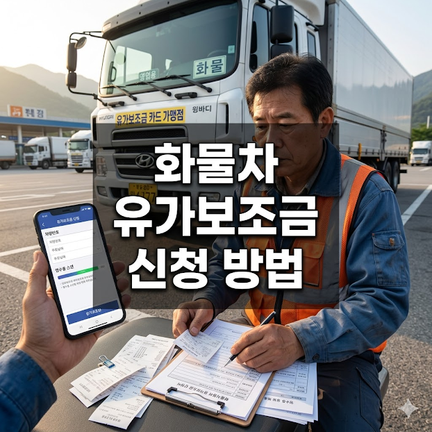 화물차 유가보조금 신청 방법
