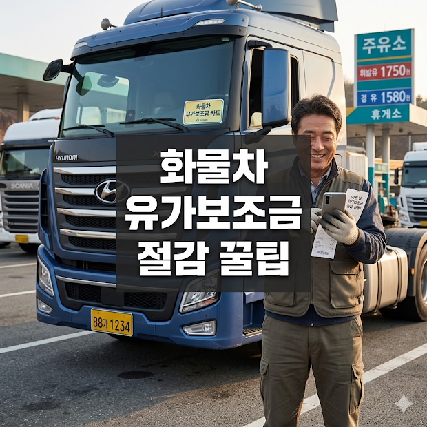 화물차 유가보조금 절감 꿀팁