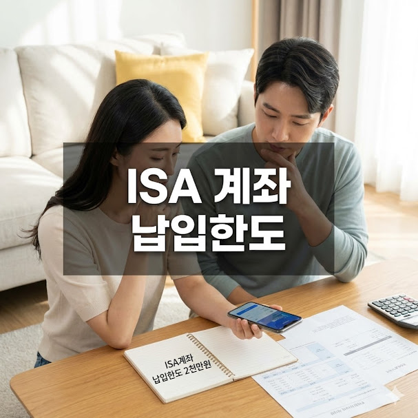 ISA 계좌 납입한도