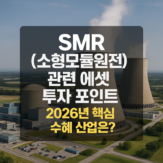 SMR(소형모듈원전) 관련 에셋 투자 포인트: 핵심 수혜 산업은?