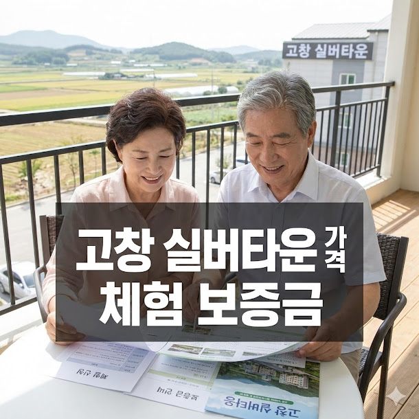 고창 실버타운 가격 체험 보증금 분석