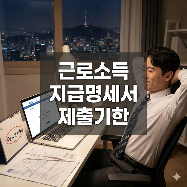 근로소득 지급명세서 제출기한