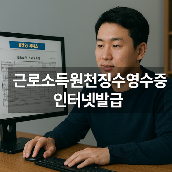 근로소득원천징수영수증