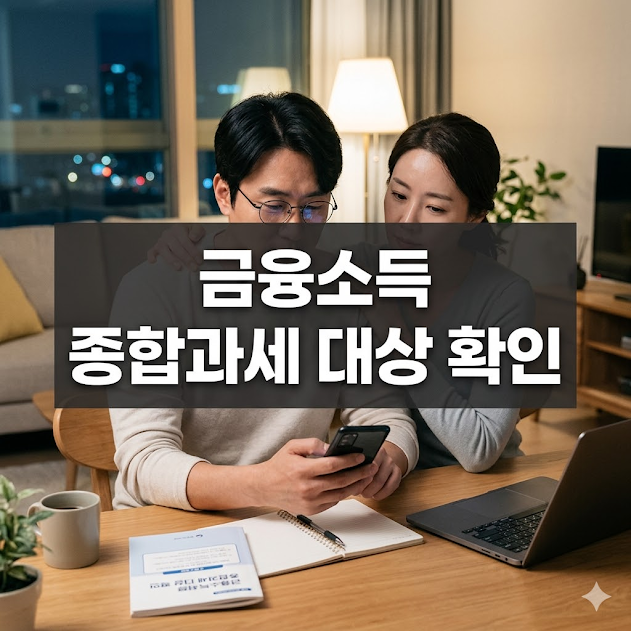 금융소득 종합과세 대상 확인 3단계 가이드
