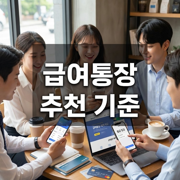 급여통장 추천 기준, 최고 3.1% 우대금리