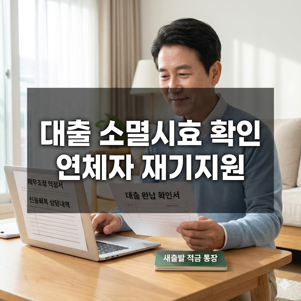 대출 소멸시효 확인 연체자 재기지원
