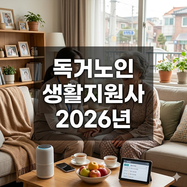 독거노인 생활지원사 채용 총정리