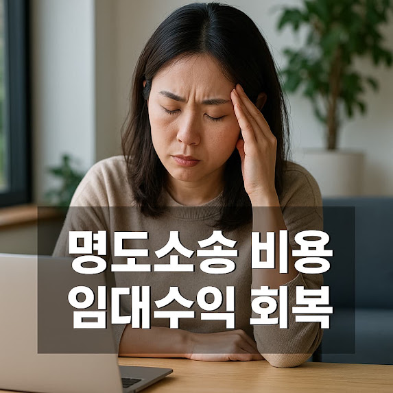 명도소송 비용 임대수익 회복
