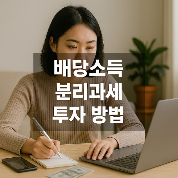 배당소득 분리과세 투자 방법