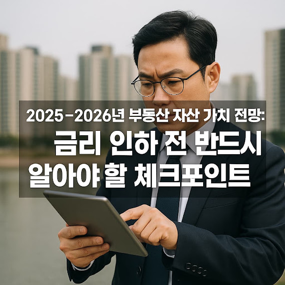 부동산 자산 가치 전망: 금리 인하 전 반드시 알아야 할 체크포인트