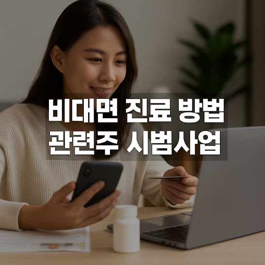 비대면 진료 방법 관련주 시범사업