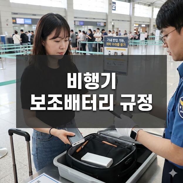 비행기 보조배터리 규정