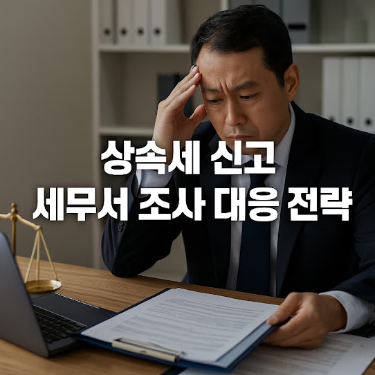상속세 신고 세무서 조사 대응 전략