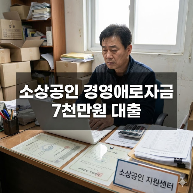 소상공인 경영애로자금 7천만원 대출, 신청 자격부터 서류까지 한 번에!