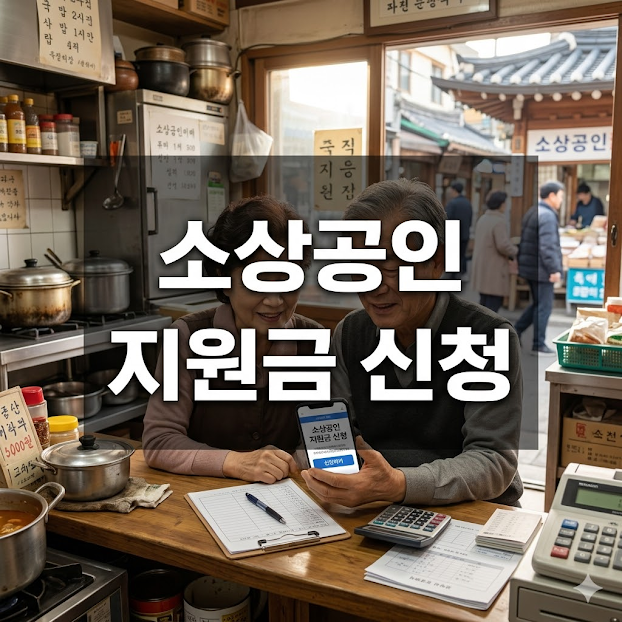 소상공인 지원금 신청 자격 방법 기간 분석