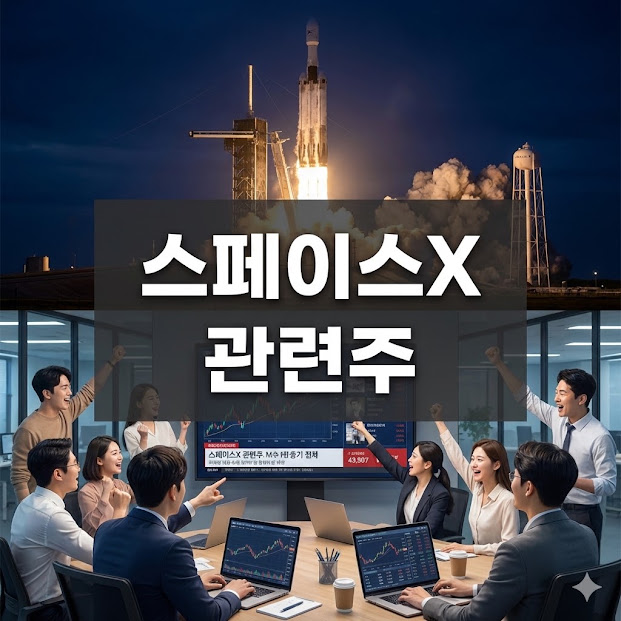 스페이스x 관련주 총정리