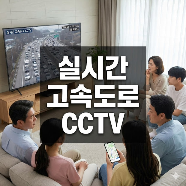 실시간 고속도로 CCTV로 막힘 없는 길 미리 확인하는 법