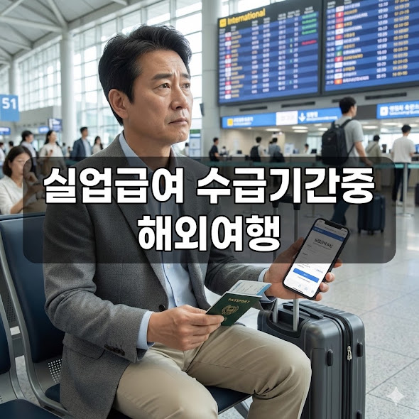 실업급여 수급기간중 해외여행, 규정과 현명한 여행 팁