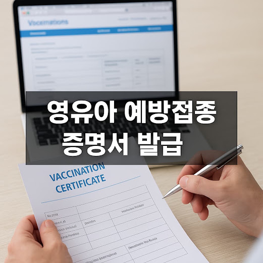 영유아 예방접종 증명서 발급 방법 총정리