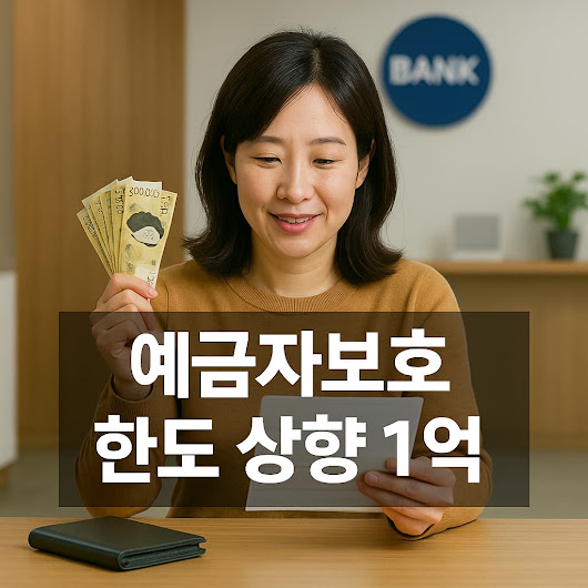예금자보호 한도 상향 1억, 무엇이 달라지나?