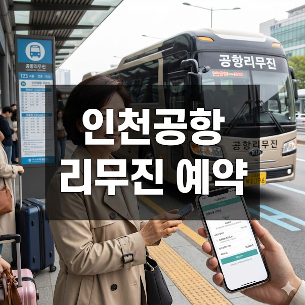 인천공항 리무진 예약 가이드, 앱부터 꿀팁까지
