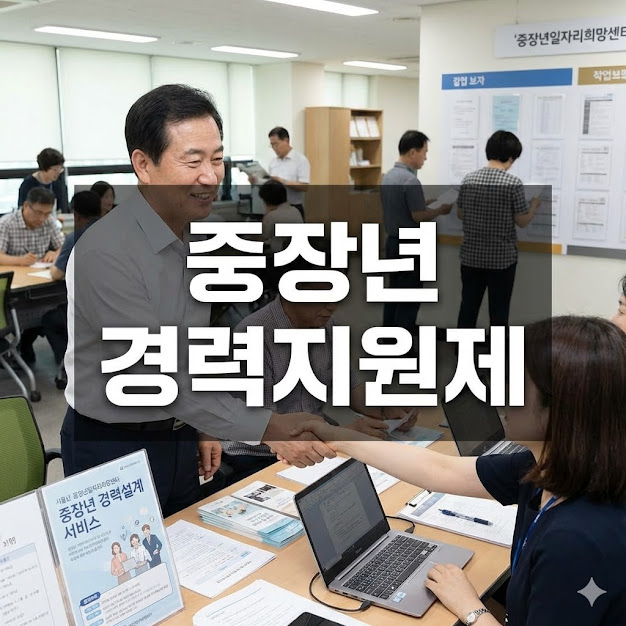 중장년 경력지원제, 월 150만원 받으며 새 인생 시작!