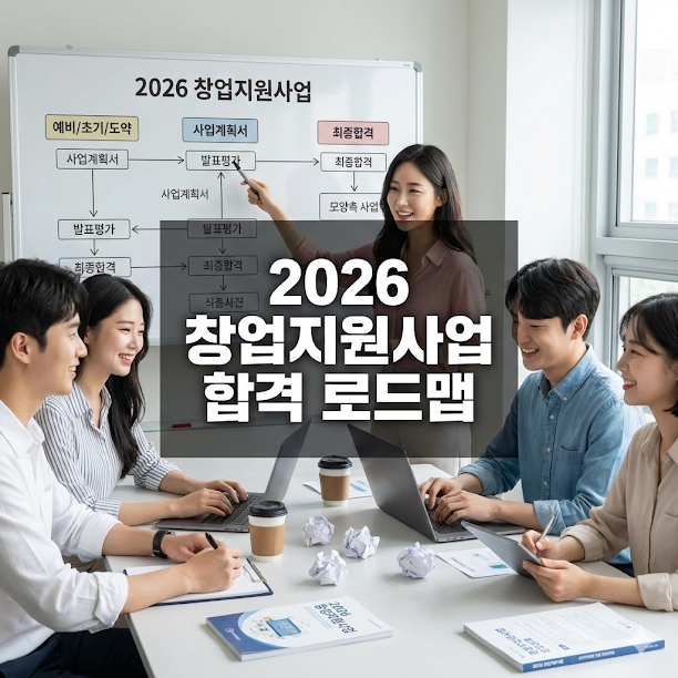 창업지원사업 합격 로드맵
