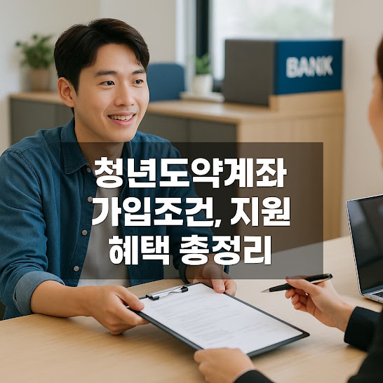 청년도약계좌 가입조건, 지원 혜택 총정리