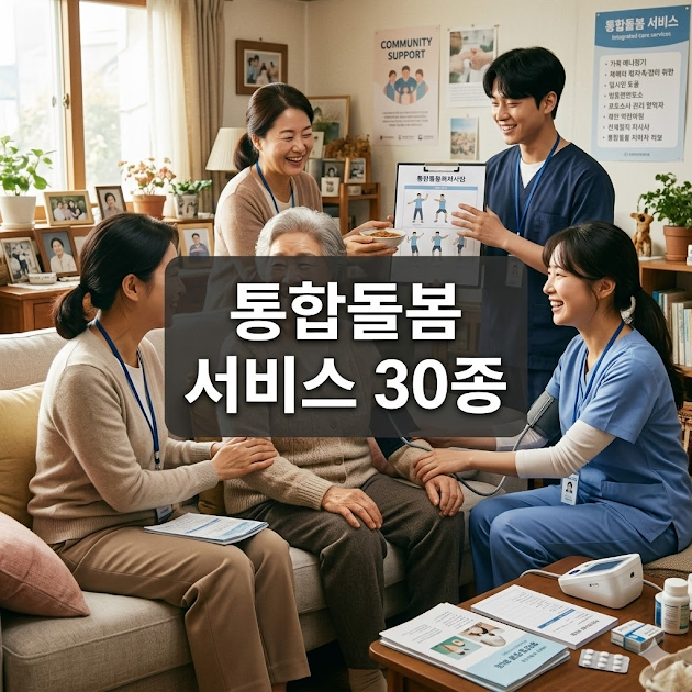 통합돌봄 서비스 30종 서비스 완벽 해부